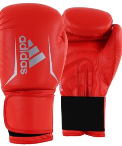 Adidas Speed 50 Boxing Gloves - Red-Silver - 12 oz