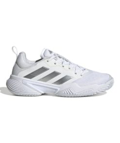 adidas Women's Barricade Tennis Shoes - White - UK 4