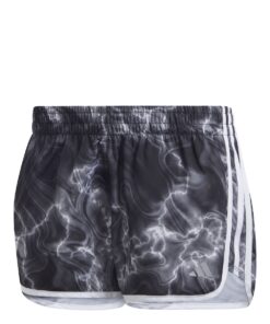 adidas Women's Marathon 20 All Over Print Running Shorts - L