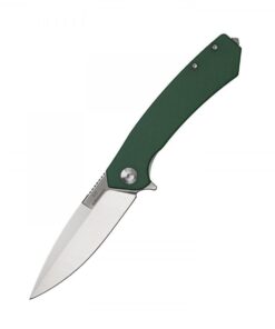 Adimanti skimen d2 green folding knife