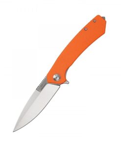 Adimanti skimen d2 orange folding knife