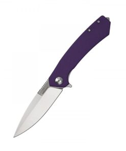 Adimanti skimen d2 purple folding knife