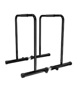 Adj Parallel Body Press Bar Stand - 130kg Safe