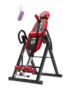 Adjustable Back Stretcher Machine With Protective Belt And A Keyholder