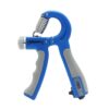 Adjustable Count Spring Grip Hand Training Arm Exerciser - Blue