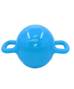 Adjustable Double Handles Water Weight Kettlebell for Yoga Fitness-Blue