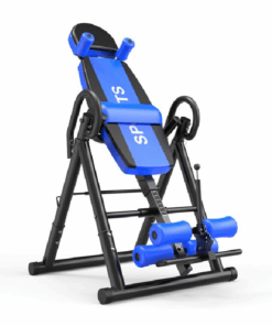 Adjustable Folding Full Body Fitness and Inversion Back Stretching Machine - Blue