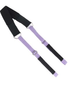 Adjustable Gym Fitness Stretching Tension Band Stretch Yoga Strap - Purple