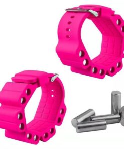 Adjustable Light Weight Bearing Wristband Bracelet LT-673 - Pink