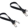 Adjustable Safety Pet Seat Belt - 2 Pack - Black