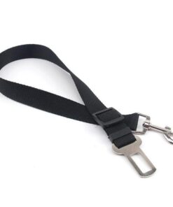 Adjustable Safety Pet Seat Belt - Black