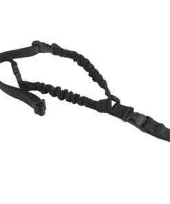 Adjustable Tactical Rifle Sling Belt Black