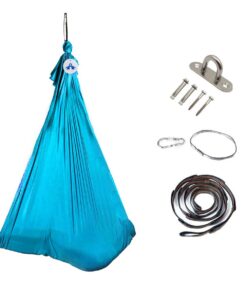 Adjustable Therapy Hammock Yoga Swing for Children - Blue