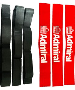 Admiral Rugby Tags and Belts - Red