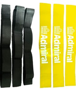 Admiral Rugby Tags and Belts - Yellow