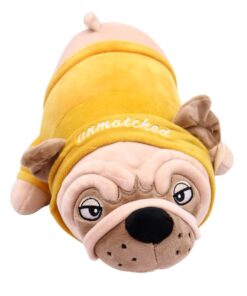 Adorable Stuffed Animal Unmatched Dogg Plush Toy Yellow - S