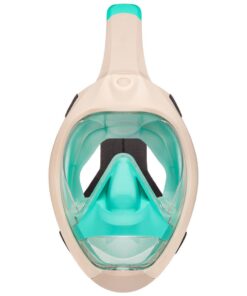 Adult Easybreath Diving Mask - 900 - Beige Green - S-M