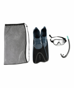 Adult Snk500 Snorkelling Kit With Fins, Mask And Snorkel - UK 4