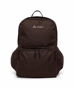 Advance - Academy 18L Laptop and Tablet Backpack with Adjustable Cord - Brown