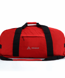 Advance Wilderness Gear Bag 120L Duffle with SBS Lockable Zip and Storage - Red