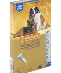 Advocate Extra Large Dog - 3 x 4.0ml (25-40kg) Blue