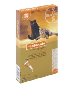 Advocate Small Cat 3x0.4ml (1-4kg) - Orange