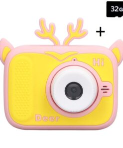 Aerbes 40MP 2.0 Inch Screen 1080P Deer Design Kid's Digital Camera