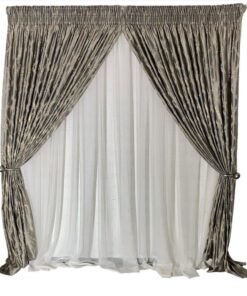 AF IMPEX Grey Gold Abstract Taped ( 500Wx 250L)