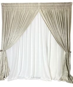 AF IMPEX Silver Abstract Taped ( 500w X 250L)