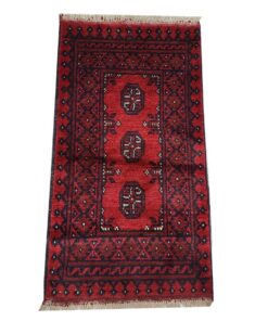 Afghan Aqcha carpet 100 X 50cm