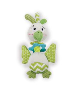 AFP Dog Toy - Little Buddy - Kookoo Bird - Green- One Size
