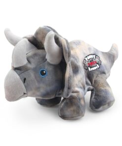 AFP Dog Toy My T-Rex Terence the Triceratops Grey