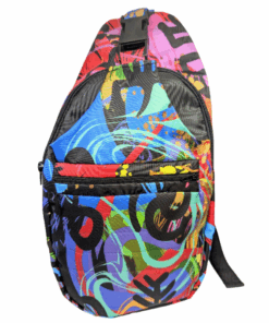 African Adinkra African Sling Bag by Tribe Afrique