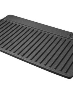 AfriTrail Cast Iron Dual BBQ Griddle Pan