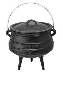 AfriTrail Cast Iron Potjie Pot Size No 3