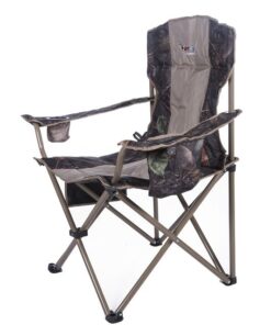 AfriTrail Wildebeest Padded Cooler Camping Chair Camo 150kg