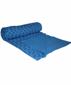 AHIM-SA Non-Slip Microfiber Yoga Mat Towel with Bag - Blue