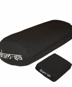 Ahim-Sa Yoga Bolster & Foam Cushion Set - Black