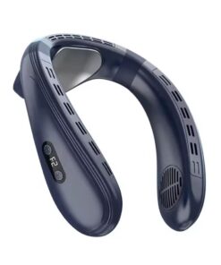 Air Conditioning Neck/Back Bladeless Portable Fan - Blue