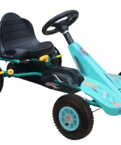 Air Tyre Go Kart Blue