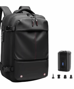 Air Vacuum Backpack with Pump Expandable Compression and Lock Up to 60L