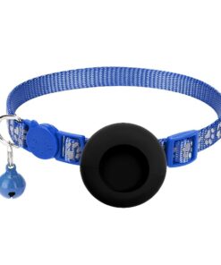 Airtag Pet Collar Breakaway Collar For Apple Airtag - Blue - Blue