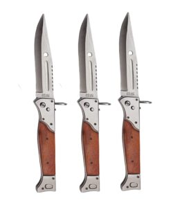 AK-47 Automatic Bayonet Stainless Steel Hunting Knife XL 35cm - 3 Pack