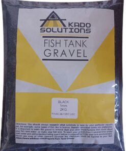 Akado Black Gravel for Aquarium - 1mm - 5 kg