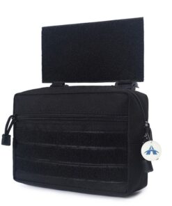 Alanes Tactical Quick Release Drop Dump Pouch for Plate Carrier Vest - Black