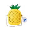 Alanes Women's Pineapple Purse Summer Girl's Yellow Crossbody Shoulder Bag