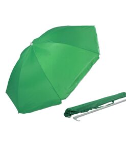 Alice Umbrellas 1,8M Beach Umbrella with Carry bag - Emerald Green - Emerald Green