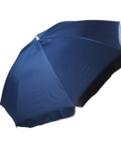 Alice Umbrellas 2M Beach Umbrella with Carry Bag - Navy