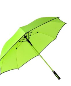 Alice Umbrellas Auto Open Fibreglass Golf Umbrella - Lime Green