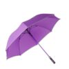 Alice Umbrellas Auto Open Fibreglass Golf Umbrella - Purple